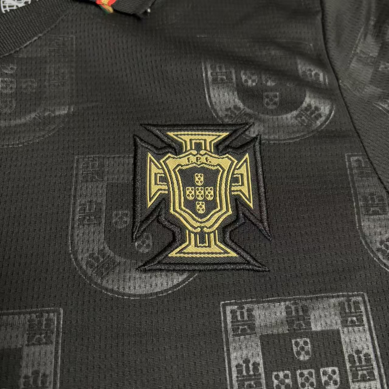 Portugal Pantera Negra 2026 Kit Kids Ronaldo #7
