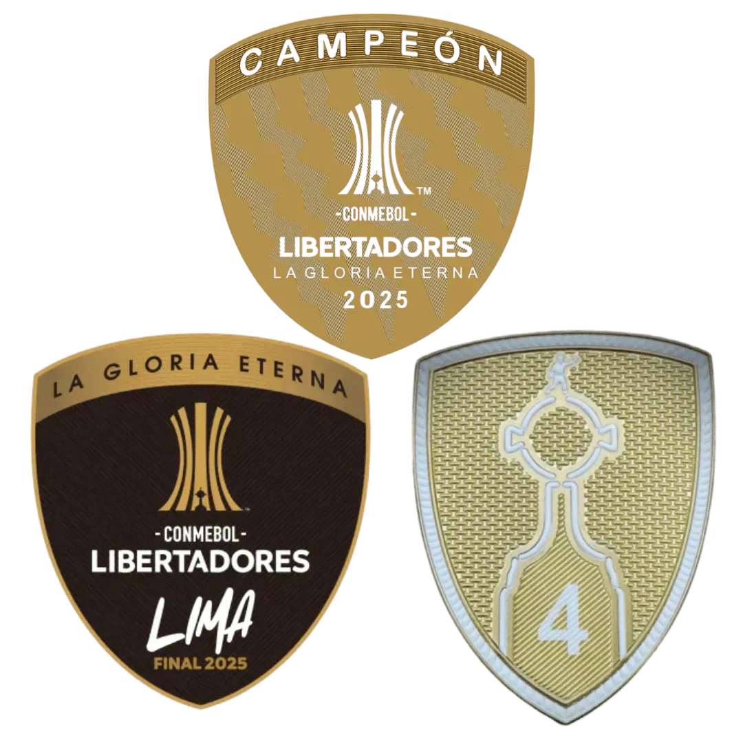 Kit Patch Champion Libertadores TETRA 2025