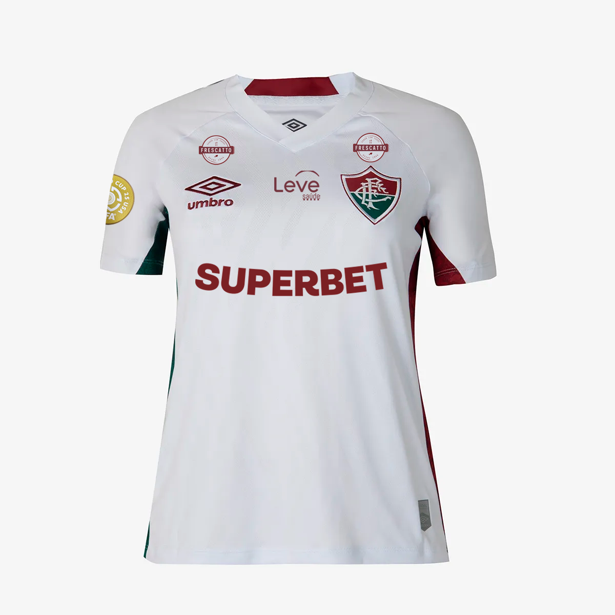 Jersey Woman Fluminense 2025/26 II Fan With Sponsors
