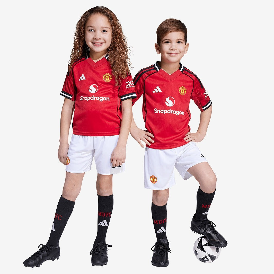 Kids Kit Manchester United 2025/26 Fan