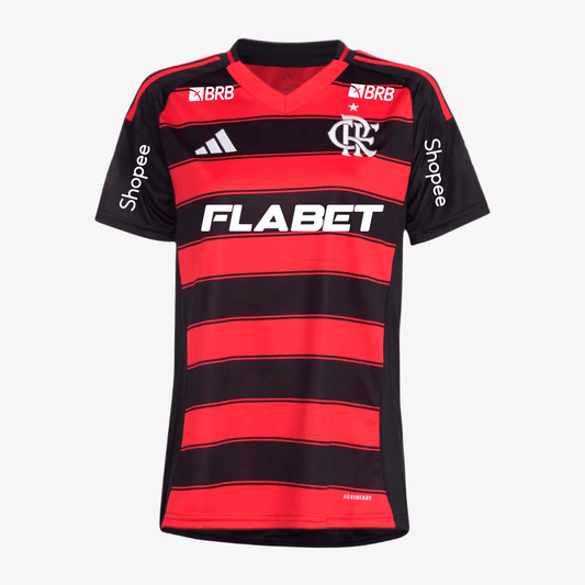 Jersey Woman Flamengo 2025/26 I Fan With Sponsors