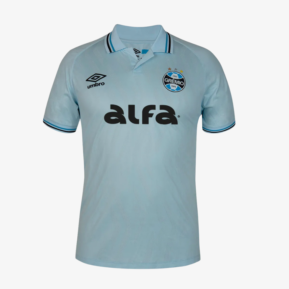Jersey Grêmio 2025/26 II Celeste Player