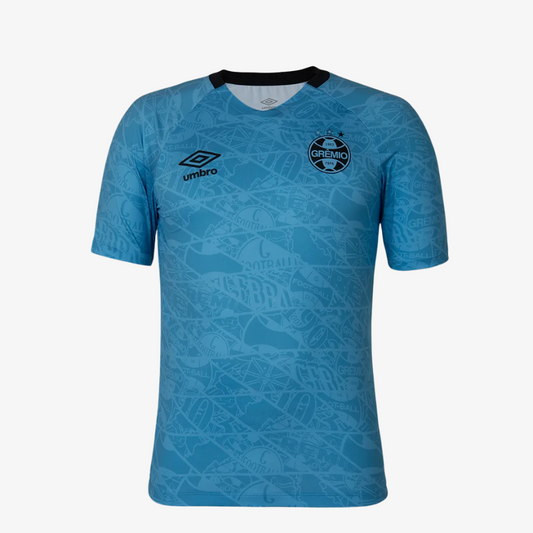 Jersey Aquecimento Grêmio 2025/26 Fan
