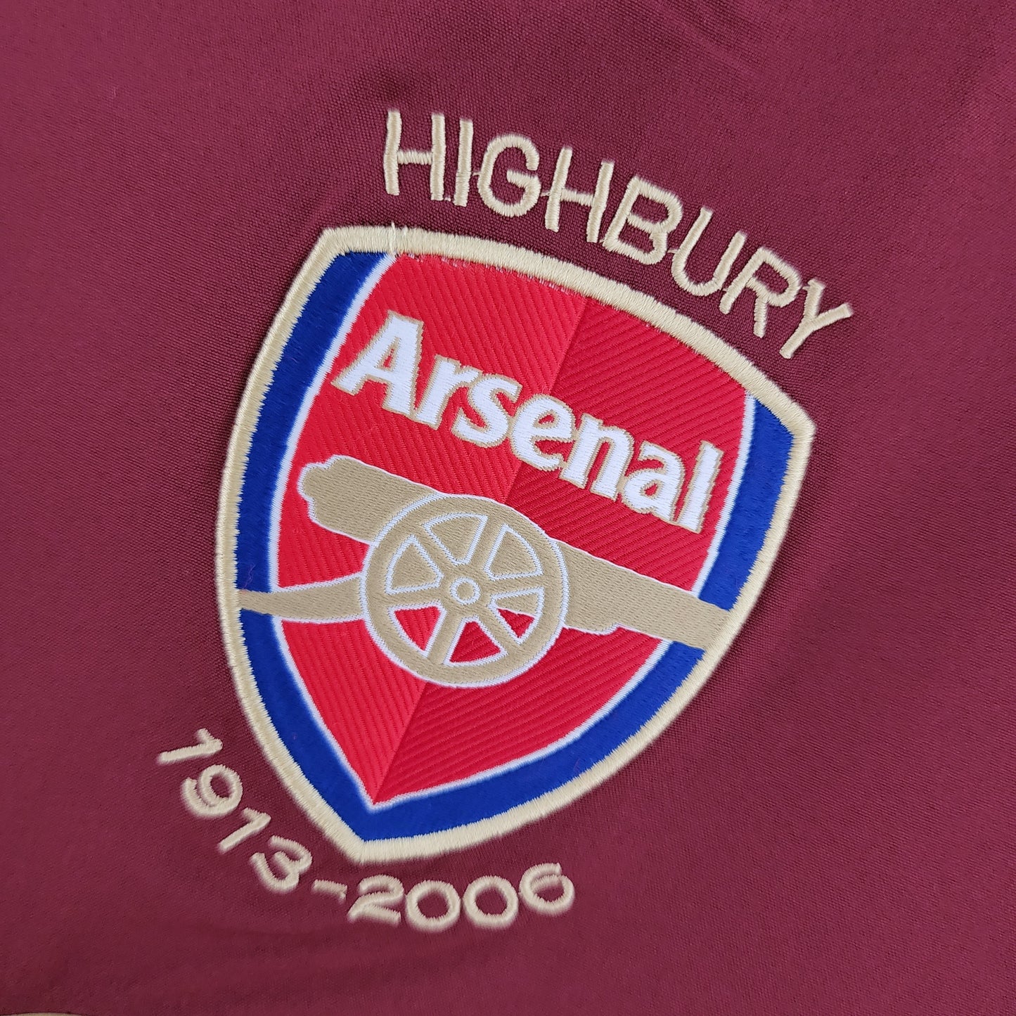 Jersey Longsleeve Arsenal 05/06 Bordo