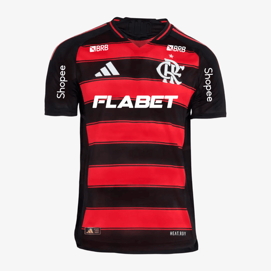 Jersey Flamengo 2025/26 I Player With Sponsors