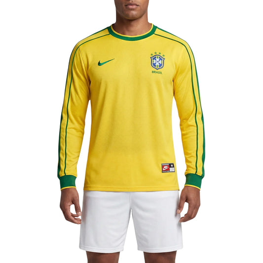 Jersey Brazil Retro 1998 Longsleeve Fan