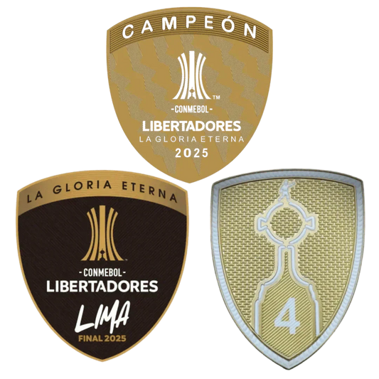 Kit Patch Champion Libertadores TETRA 2025