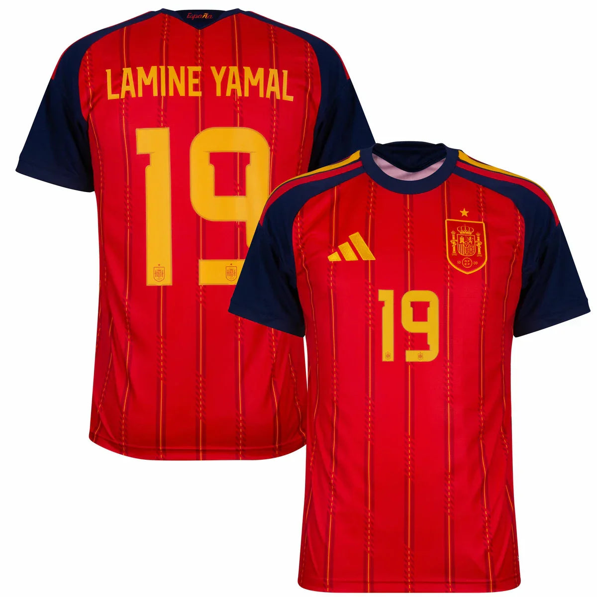 Jersey Spain 2026 World Cup I Home Fan - Lamine Yamal #19