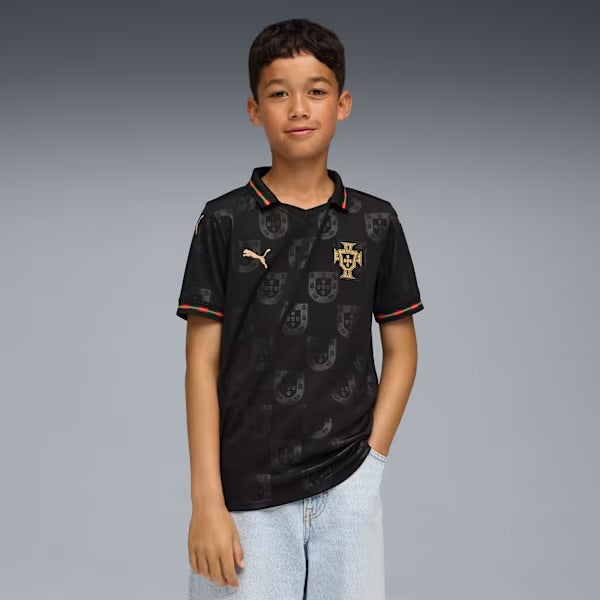 Portugal Pantera Negra 2026 Kit Kids Ronaldo #7