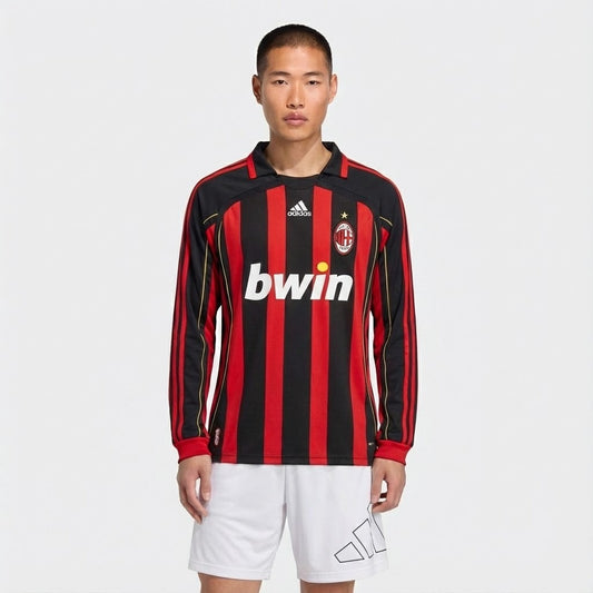 Jersey AC Milan 2006 Home Retro Long Sleeve