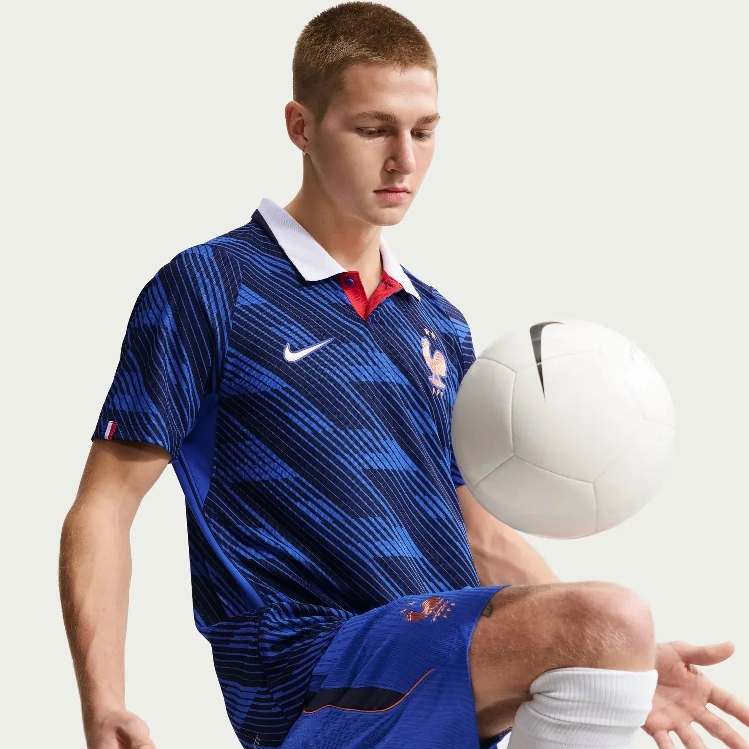 France 2026 Home Authentic Jersey World Cup Player [Slim Fit]