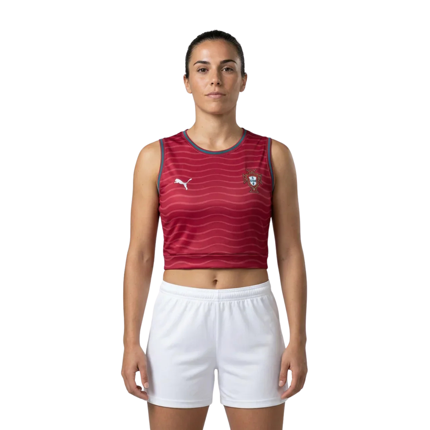 Portugal 2026 Home Women's Vest Cropped
