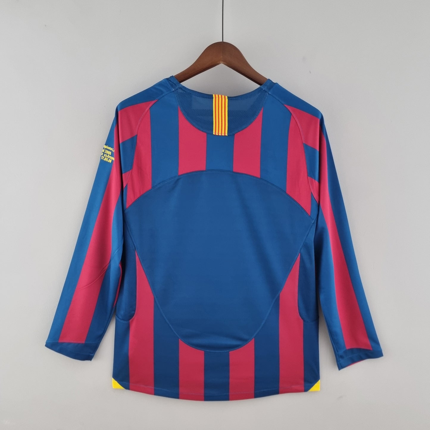 Jersey Longsleeve Barcelona 05/06 Grená