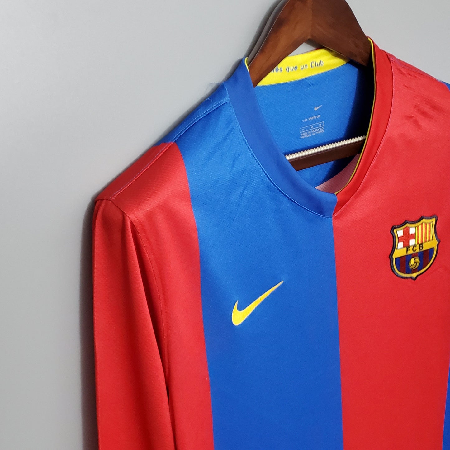 Jersey Longsleeve Barcelona 06/07 Grená