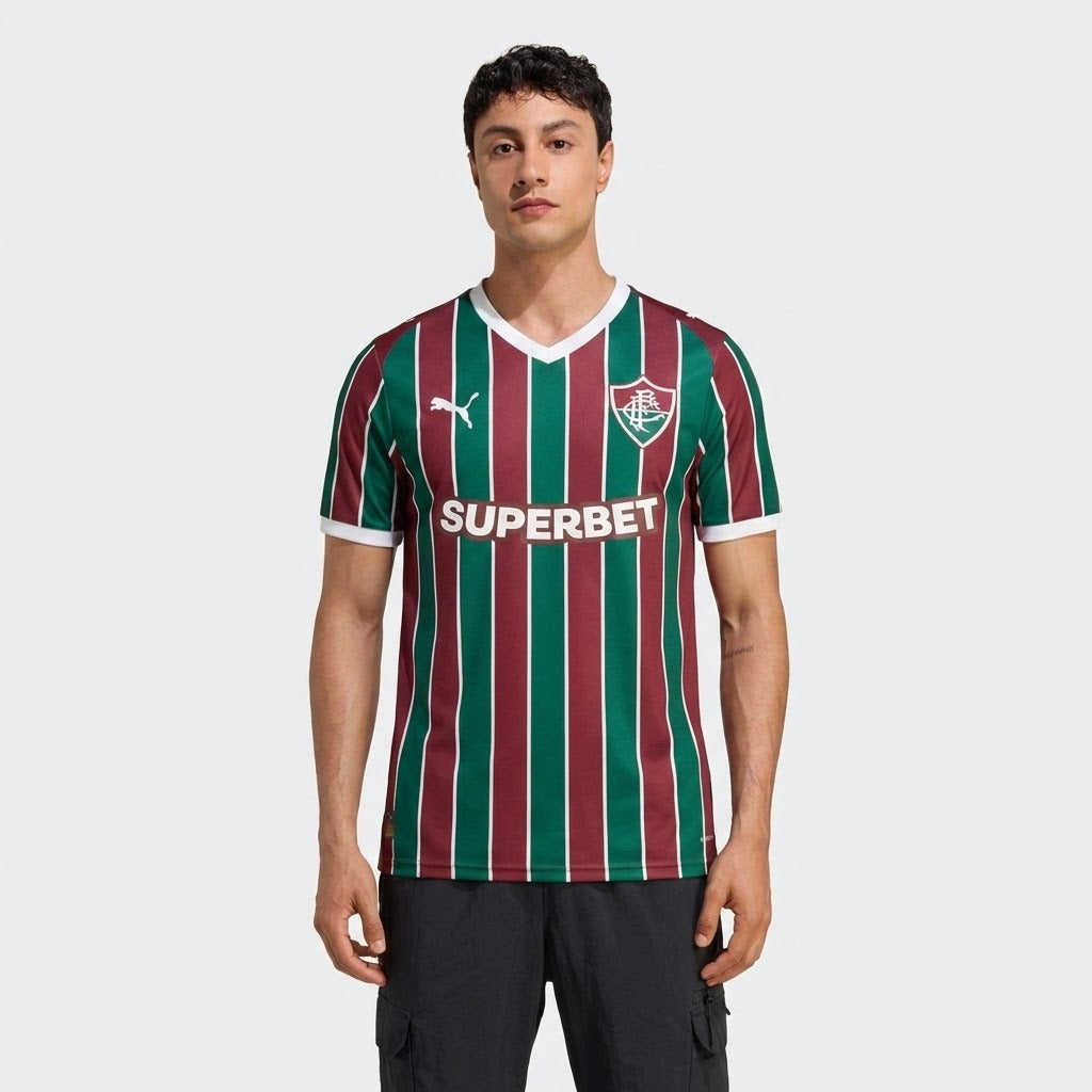 Jersey Fluminense 2026/27 I Fan Man With Sponsors