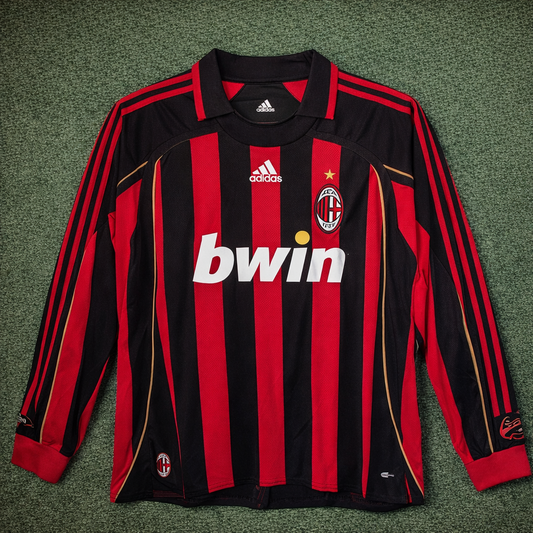 Jersey AC Milan 2006/07 Home Retro Long Sleeve