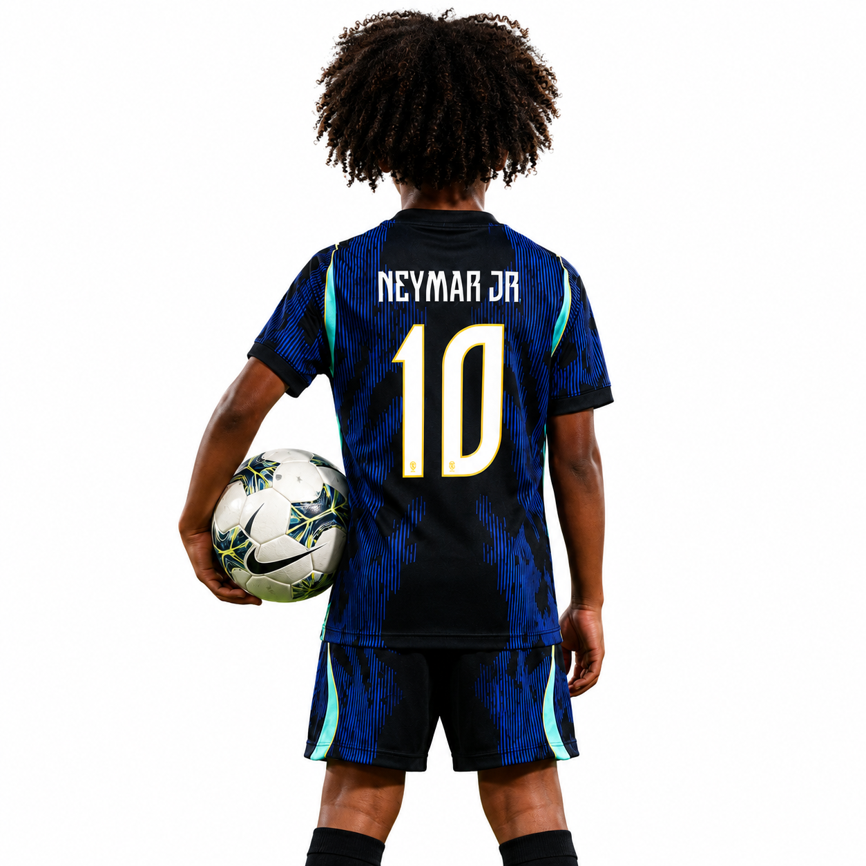 Brazil 2026 World Cup II Away - Kids Kit #NEYMAR JR - 10