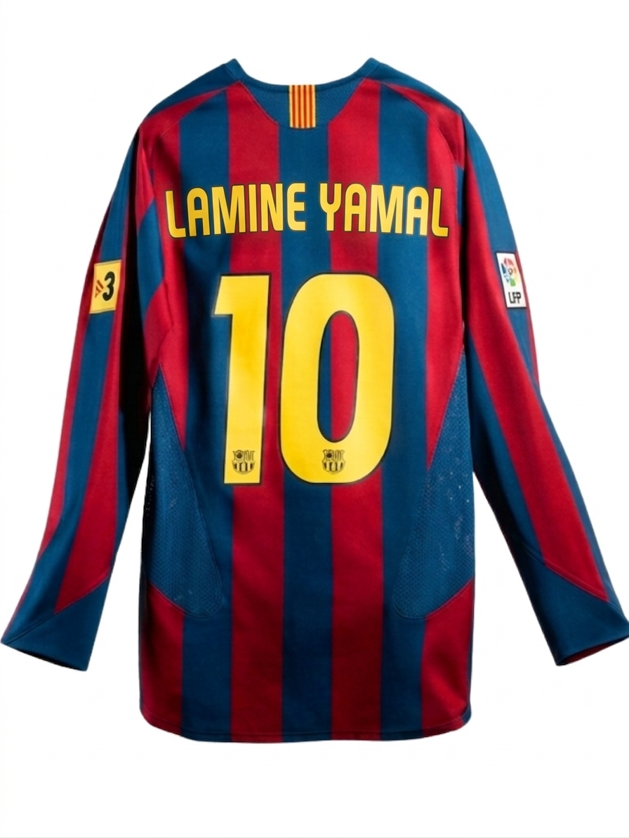 Barcelona Long Sleeve 2026 Reissue Ronaldinho