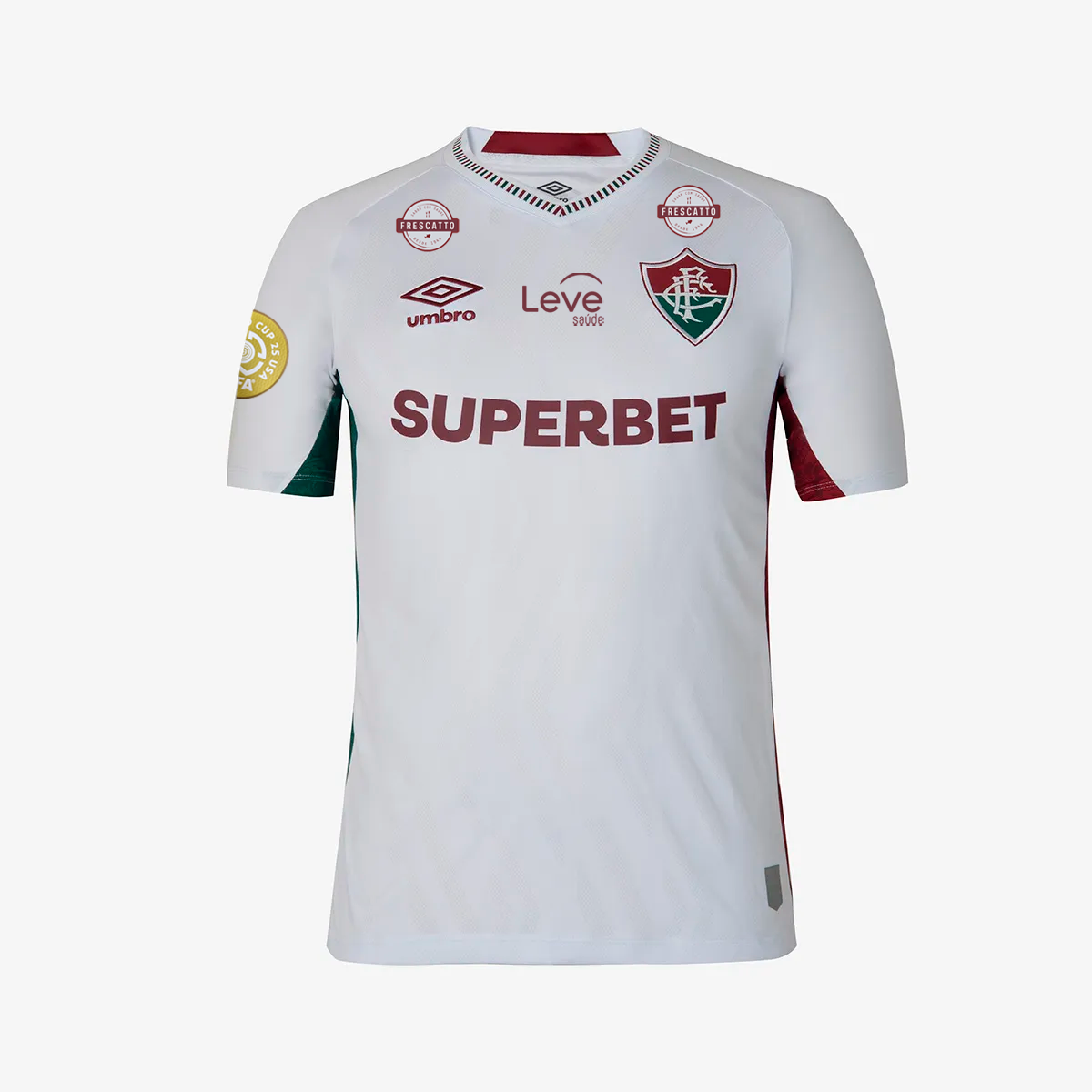 Jersey Fluminense 2025/26 II Fan Fluminense With Sponsors
