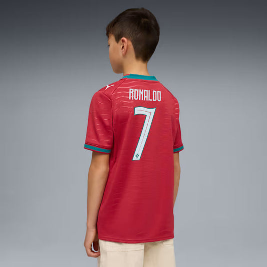 Portugal 2026 Ronaldo #7 Home World Cup 2026 Kit Kids