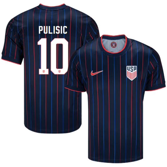 United States USA Away 2025/26 - Pulisic #10 Fan Version