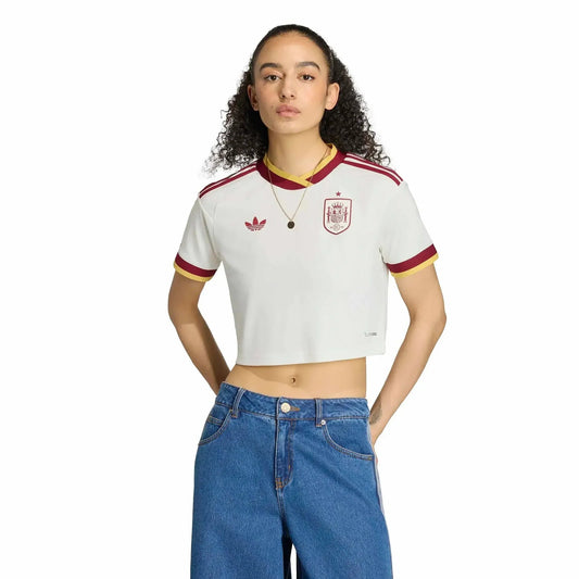 Jersey Spain 2026 World Cup II Away Fan - Women's Cropped