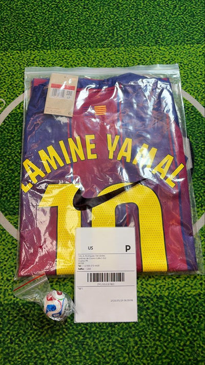 Real order shipped by Football Culture NJ