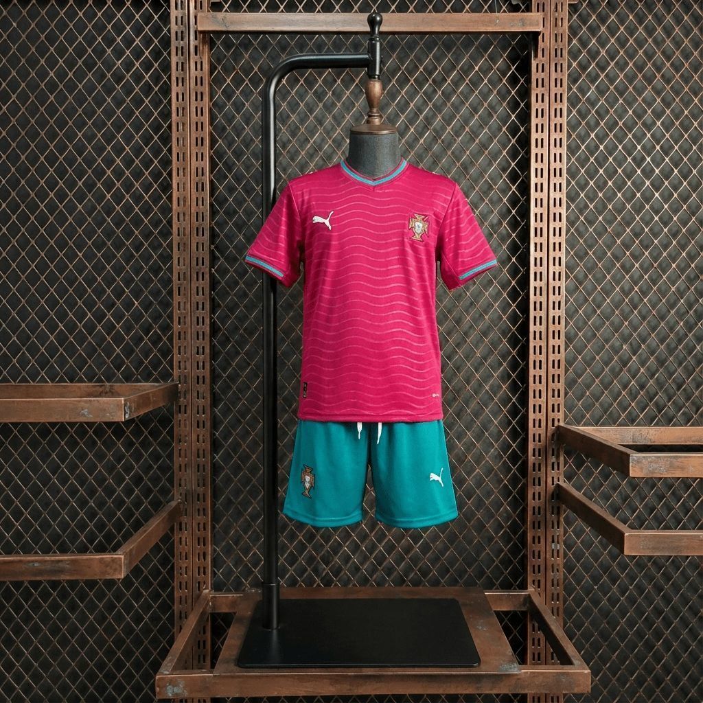 Portugal 2026 Ronaldo #7 Home World Cup 2026 Kit Kids