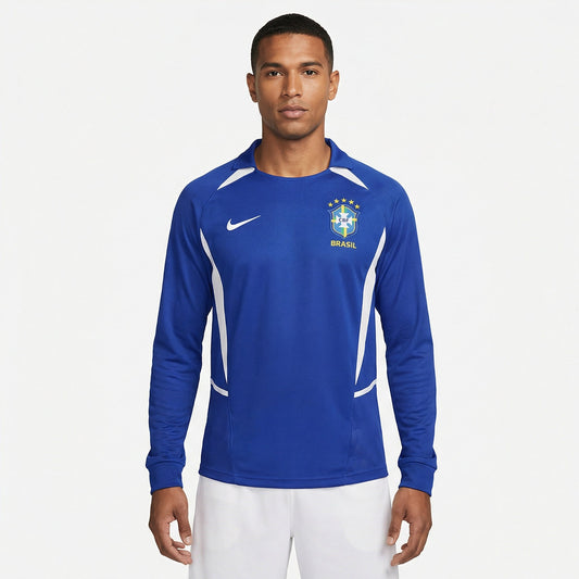 Jersey Brazil 2002 Retro Long Sleeve