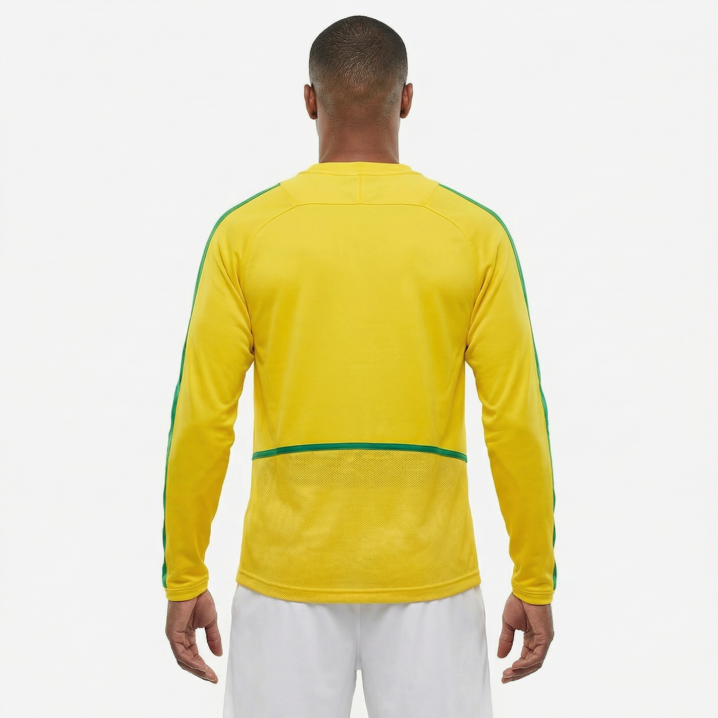 Jersey Brazil 2002 Home Retro Long Sleeve