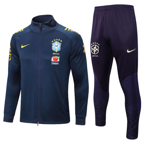 Travel Jacket National Team Brazil Man Com Patrocinio