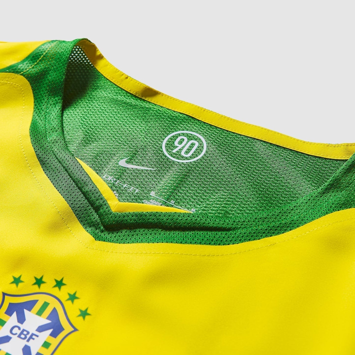 Jersey Brazil Reedição Total 90 Ronaldinho Man