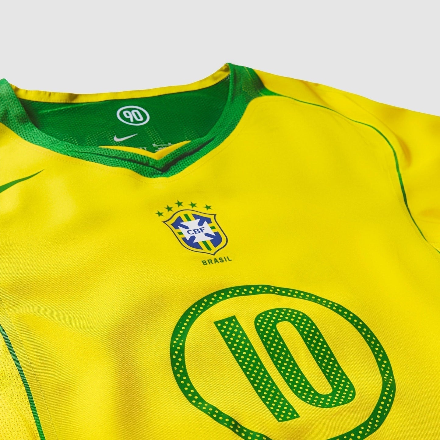Jersey Brazil Reedição Total 90 Ronaldinho Man